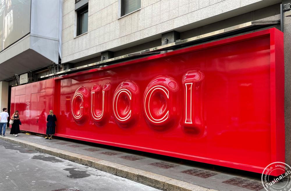 FusinaLab - Il restyling dello store Gucci in Via Montenapoleone e Via ...
